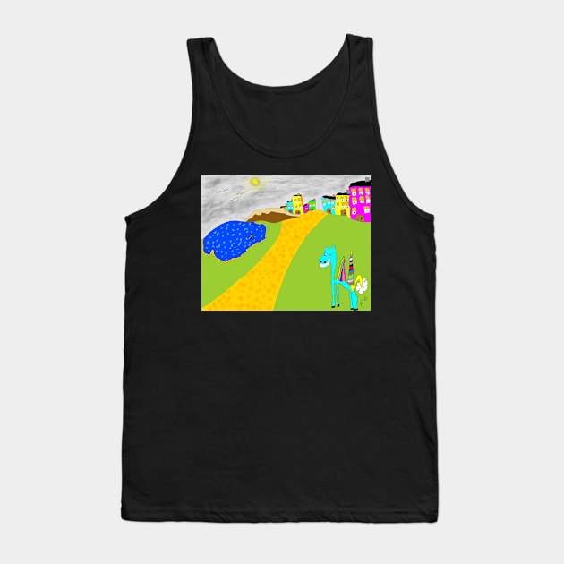 Smiling Tank Top by YFTV